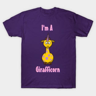 Unicorn + Giraffe = Girafficorn T-Shirt